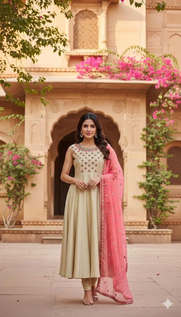 LAD CHURIDAR-SYNTHETIC-LP CHURI L/S-RC 02/20-124